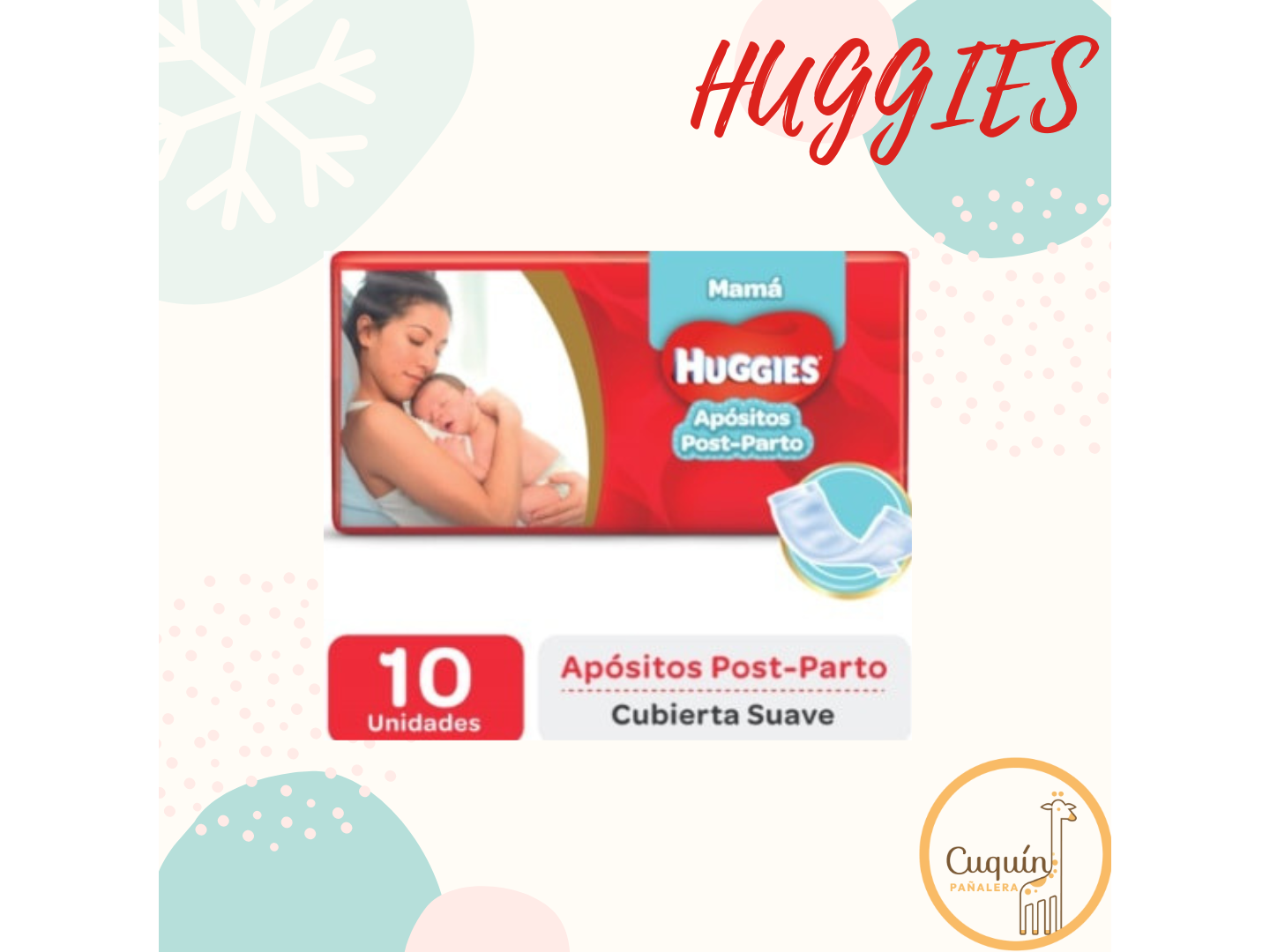 Huggies Aposito Post Parto x 10 U.