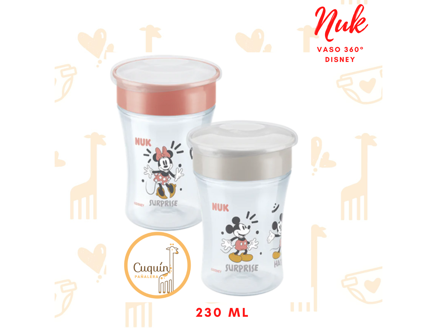 Nuk Vaso Magic Cup Borde 360°