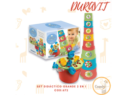 672-Set Didactico Grande 2 en 1