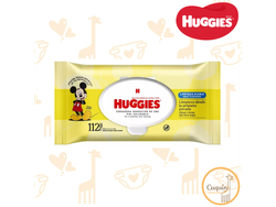 Huggies Limpieza Diaria C/ Tapa x 112 U.