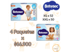 4 Paq. Babysec Ultra Soft
