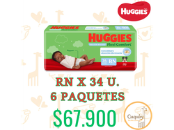 Huggie Flexi Comfort RN x 6 Paquetes