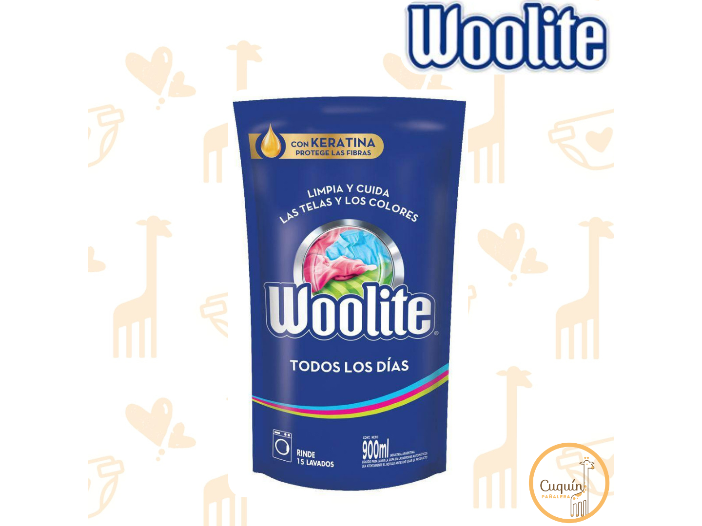 Woolite Jabon Liq. Todo los Dias