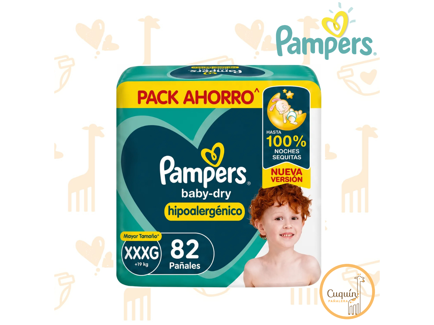 Pampers Baby-Dry XXXG x 82