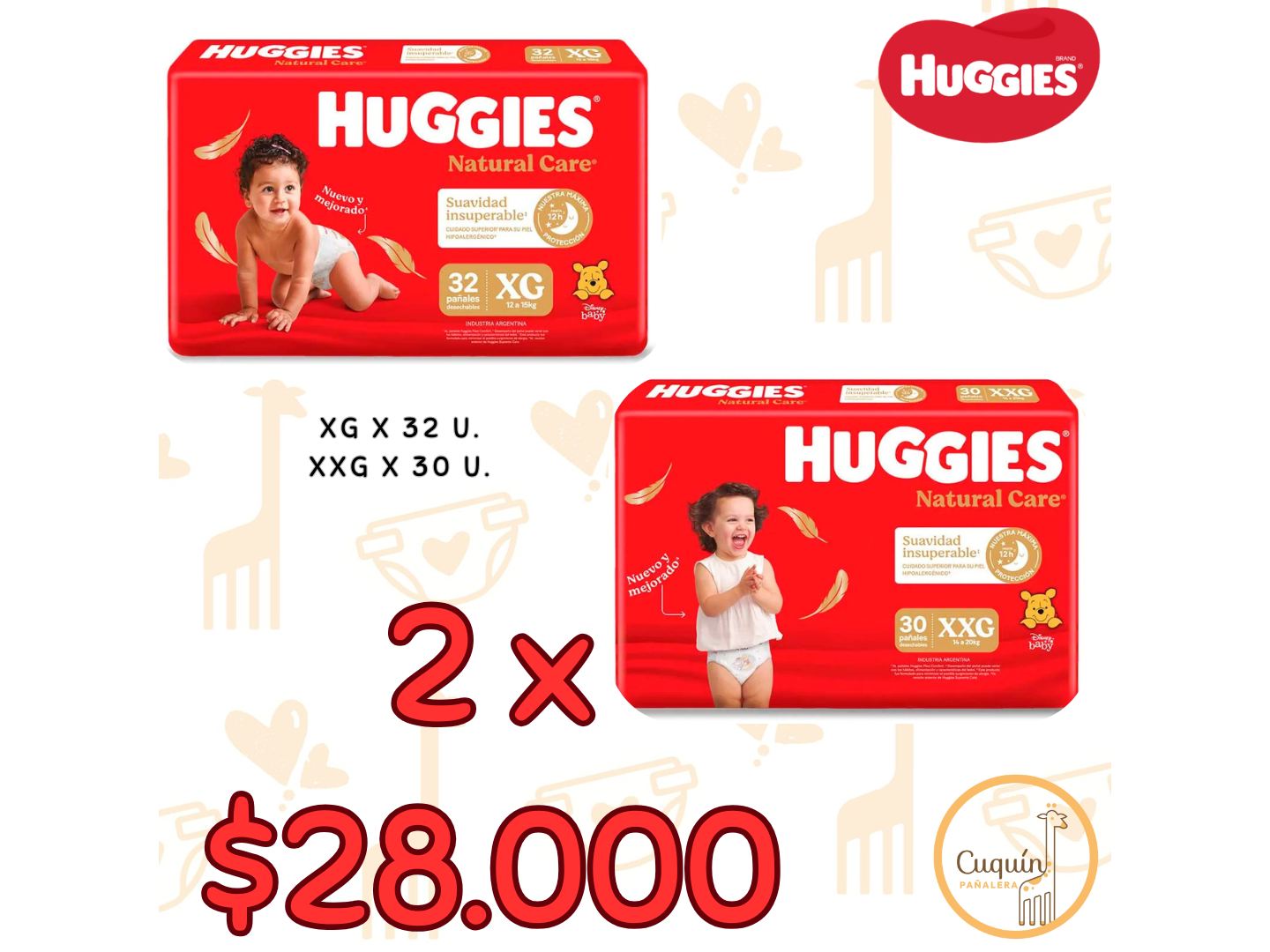 Huggies Natural Care Jumbo