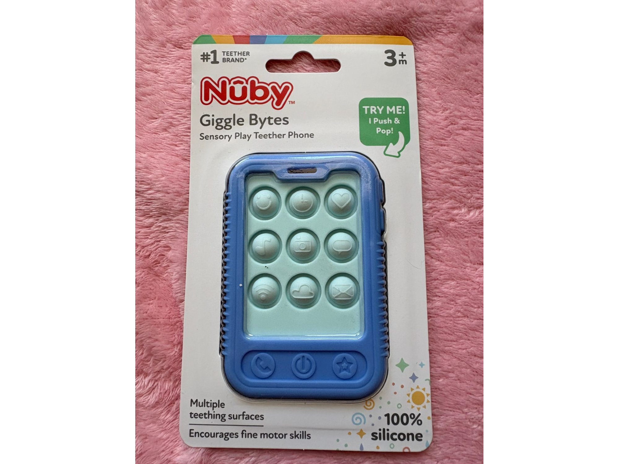 Telefono Mordillo de Juego Sensorial