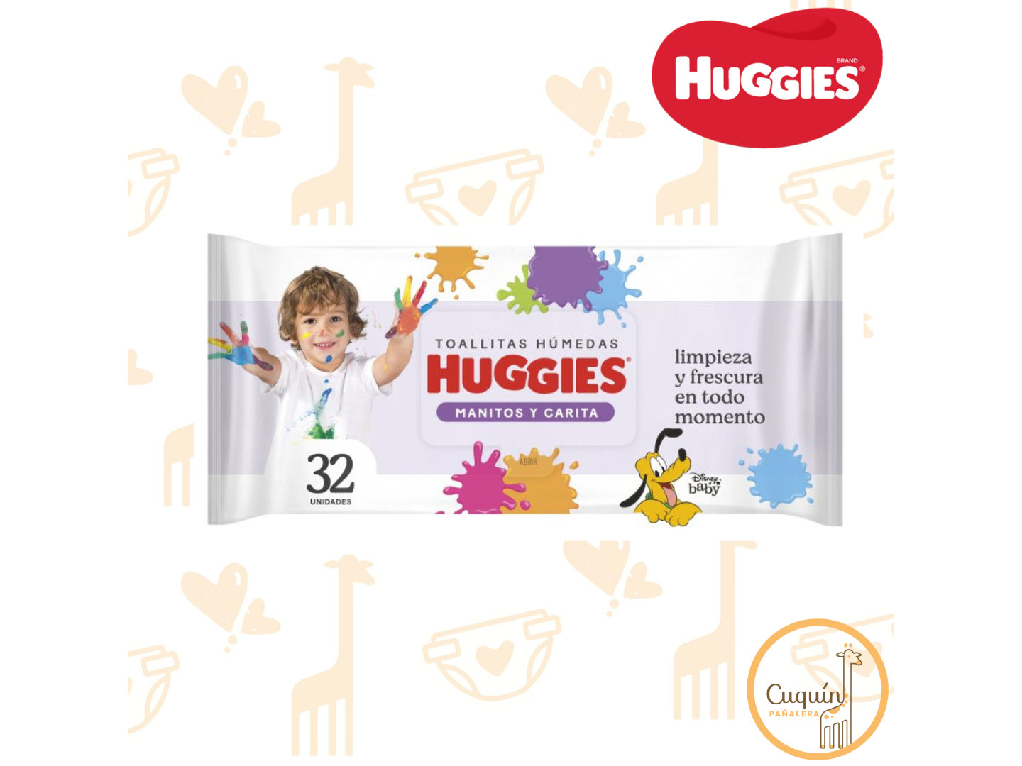 Huggies Manos y Cara