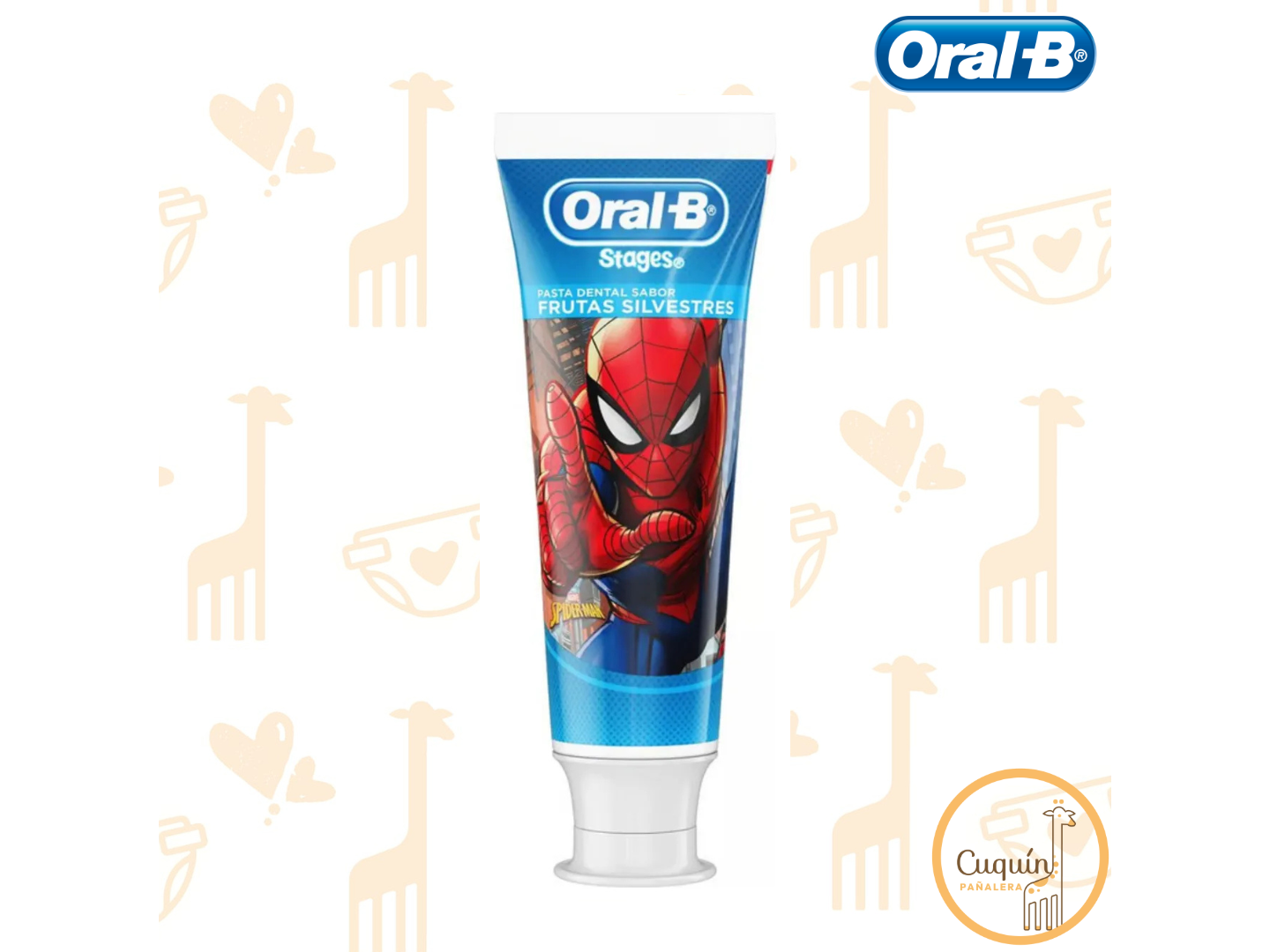 Pasta Dental Spiderman