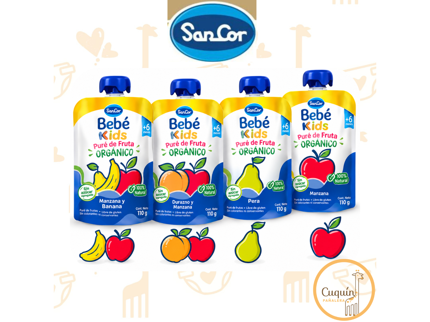 Pure de Fruta Sancor