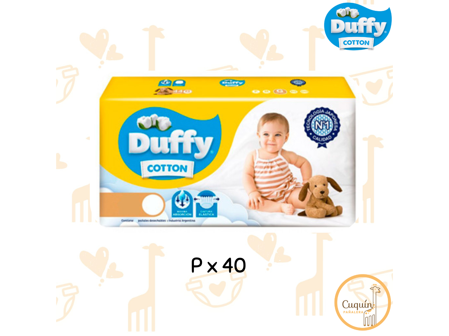 Duffy Cotton P x 40 U.