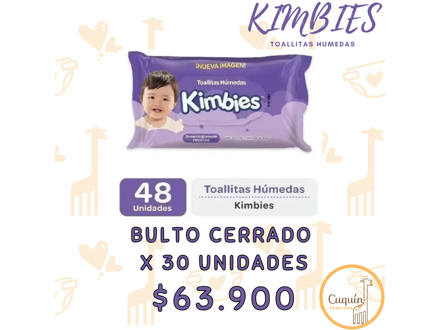 Bulto Toalla Kimbies