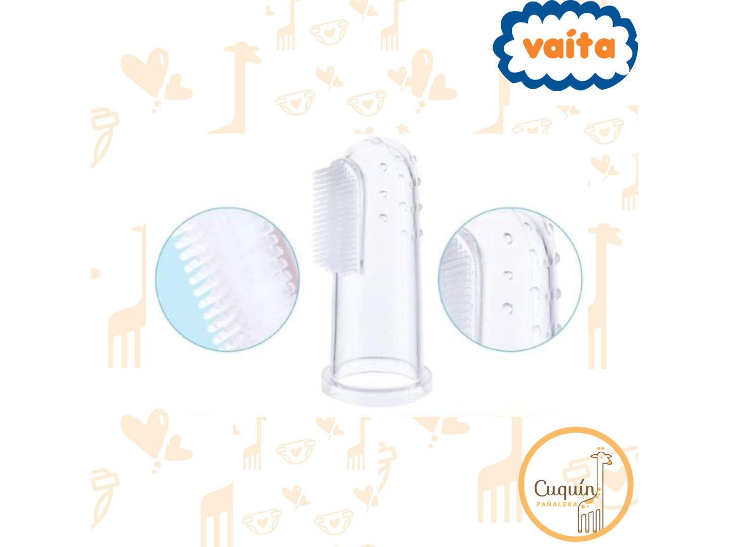 Cepillo Dental de Silicona