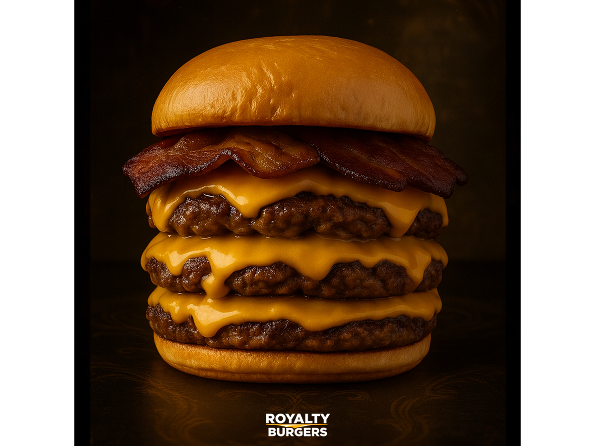 BACON ROYAL Triple + Papas Fritas