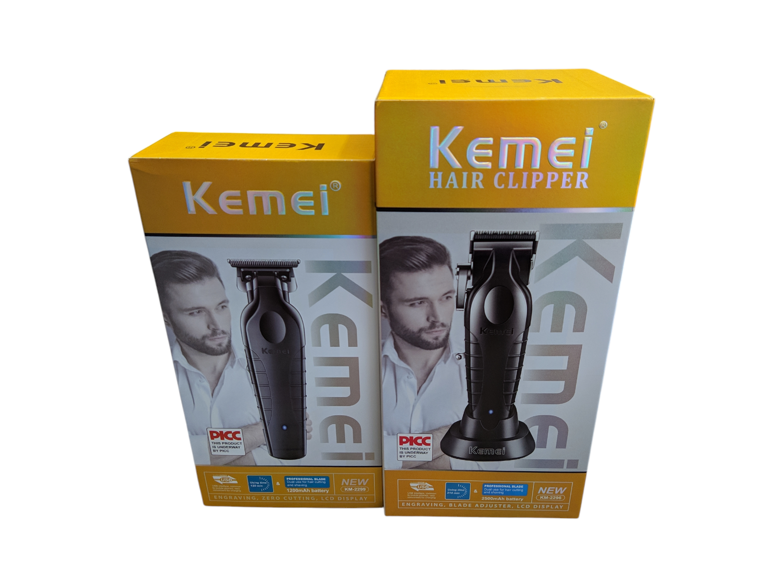 Combo Kemei 2299  + 2296