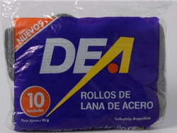 1197-Lana de acero 45 grs Dea