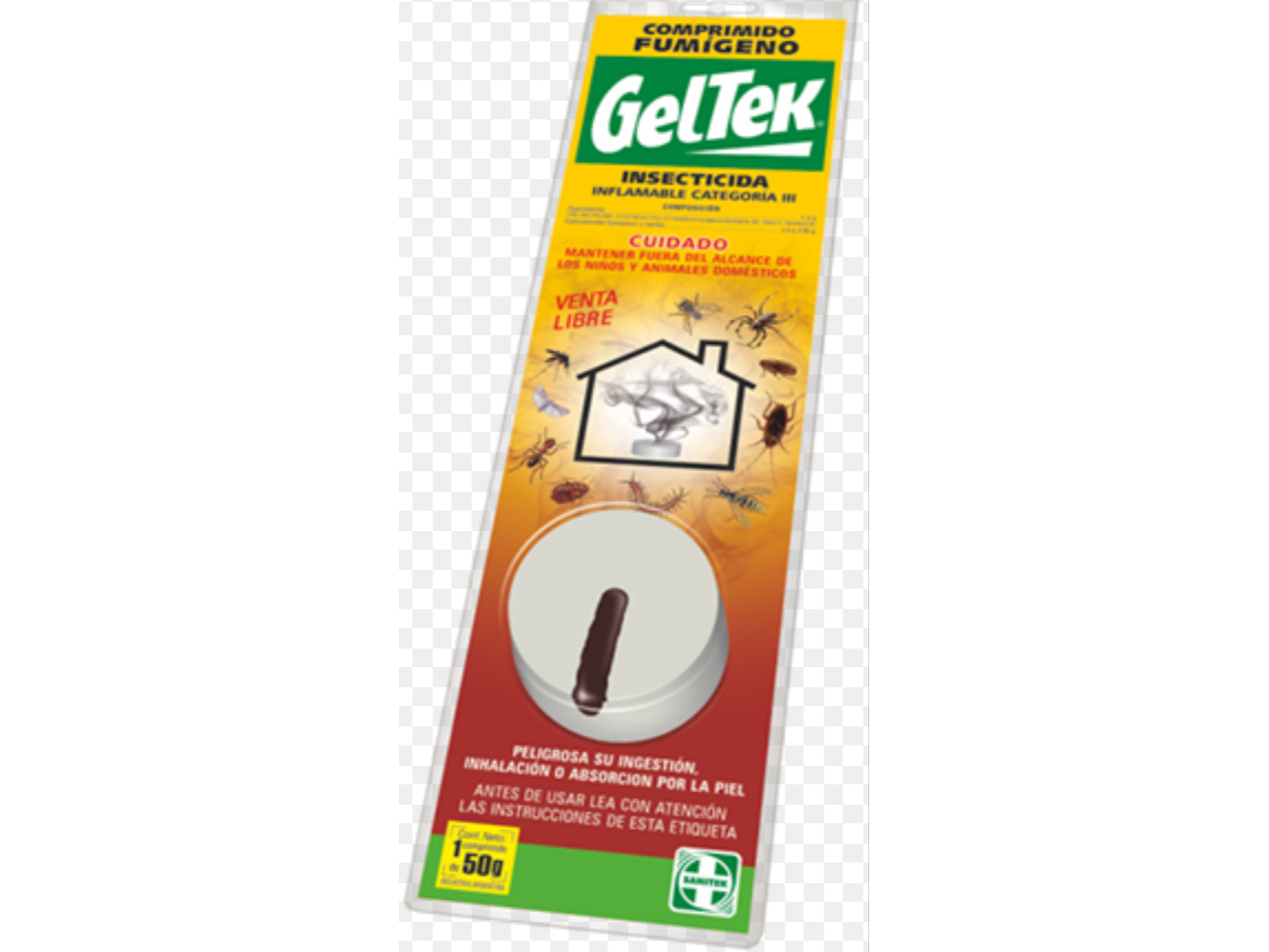 585-Insecticida pastilla fumígeno Geltek