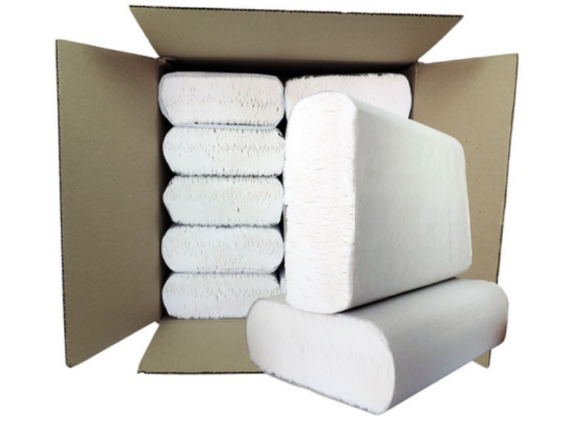 1139-Toallas Interc. Blancas 2000 unid