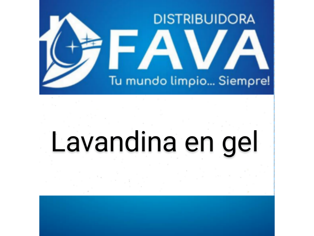 Lavandina en gel x 5 lts