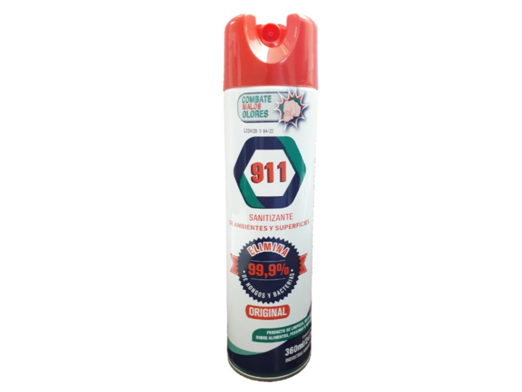 1030-Aerosol Sanitizante 911