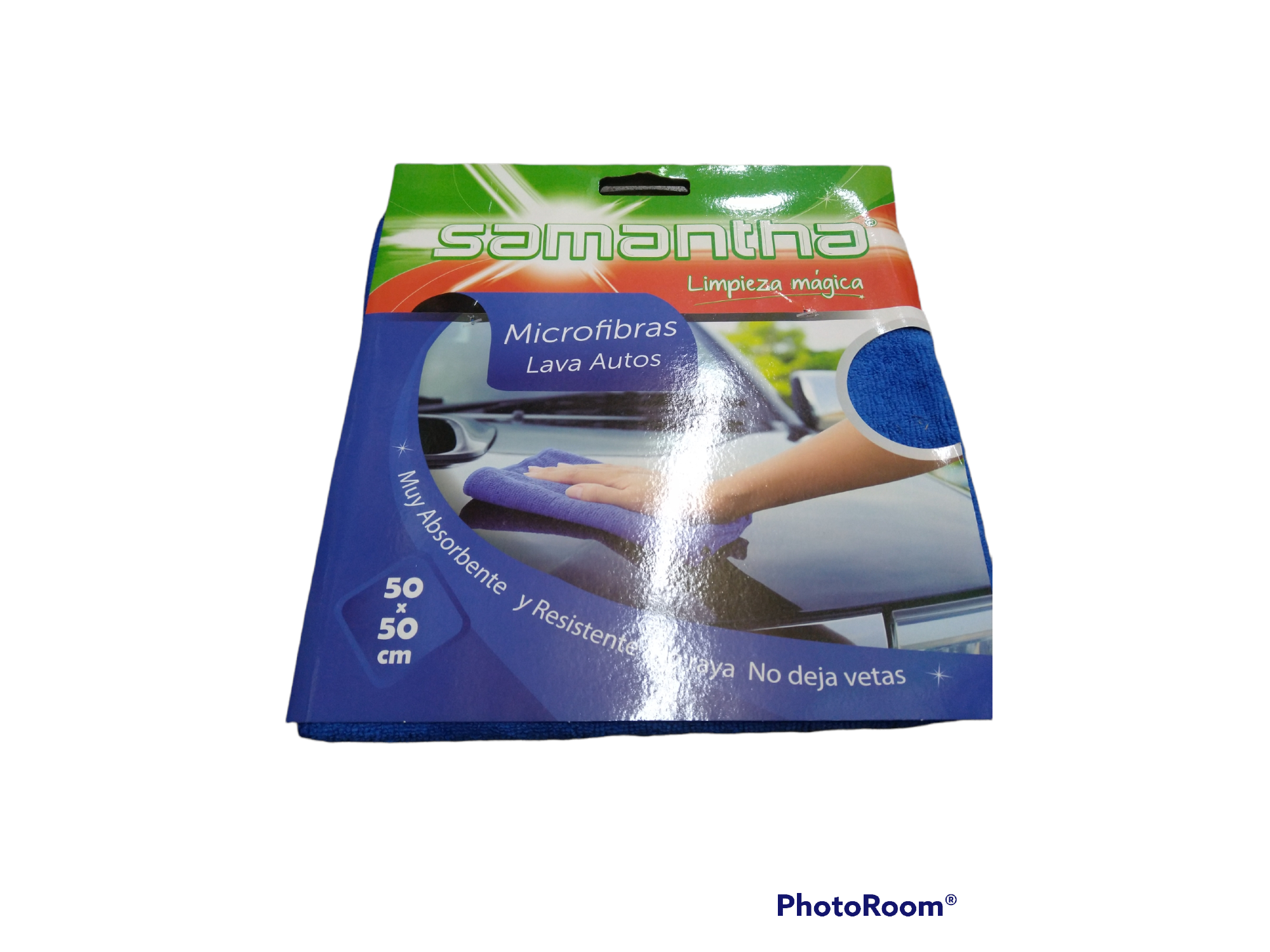 1238-Paño Microfibra Auto 50x50 Samantha