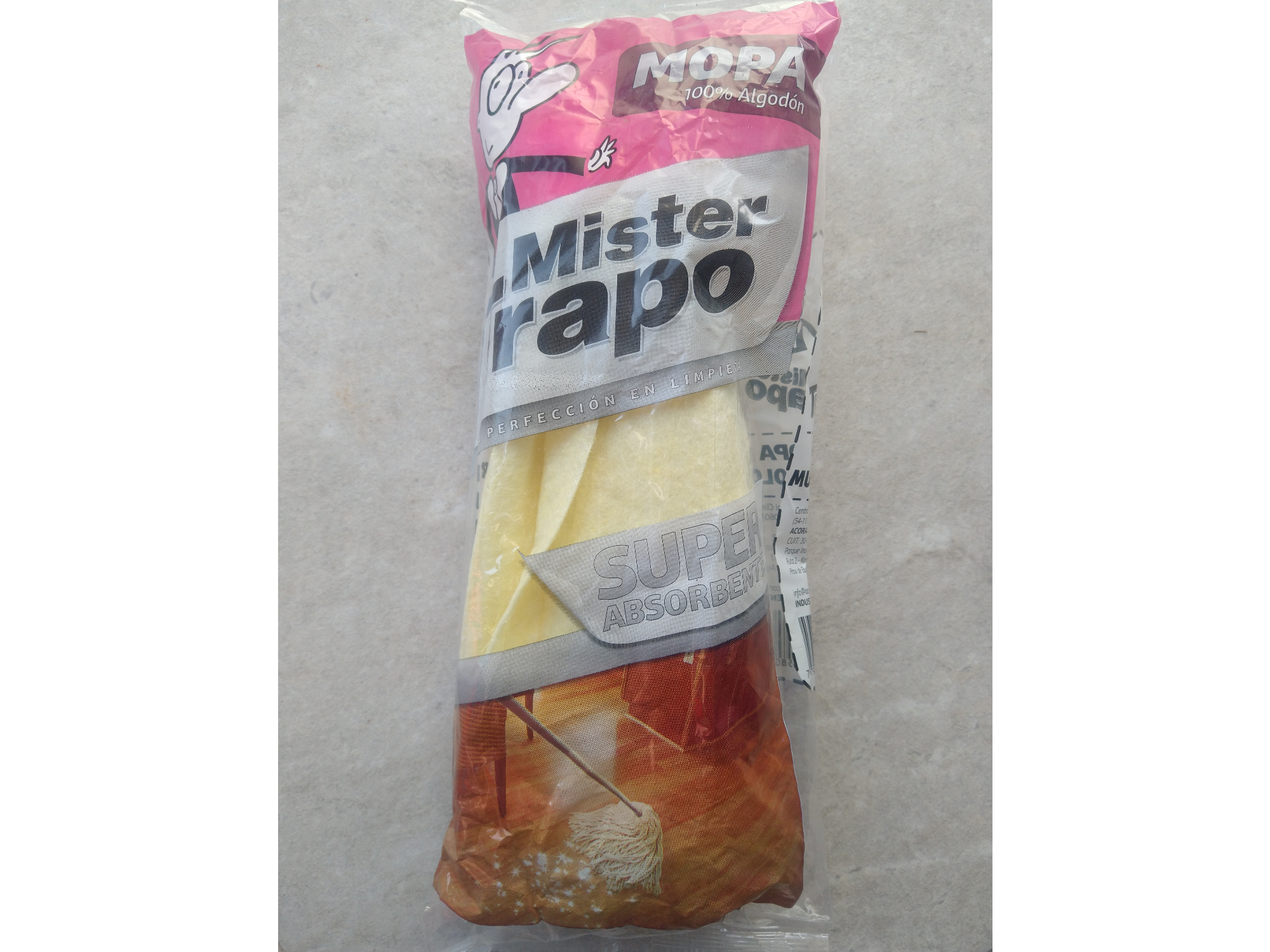 Mopa amarilla Mr Trapo