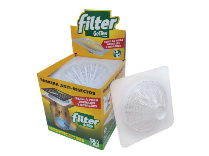 503-Filtro Drenaje Geltek 15x15 cm