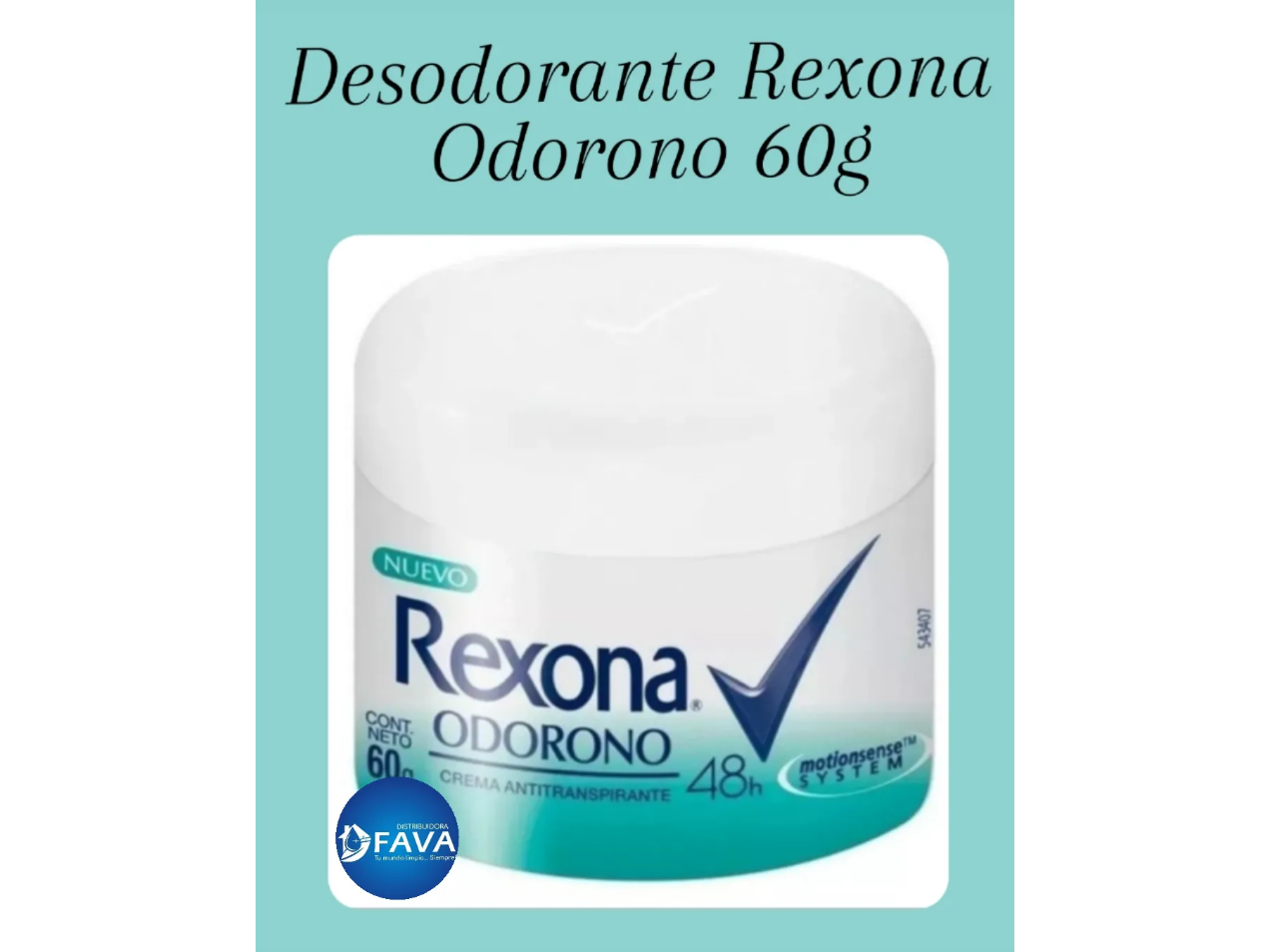 3106-Desodorante Rexona odorono 60g