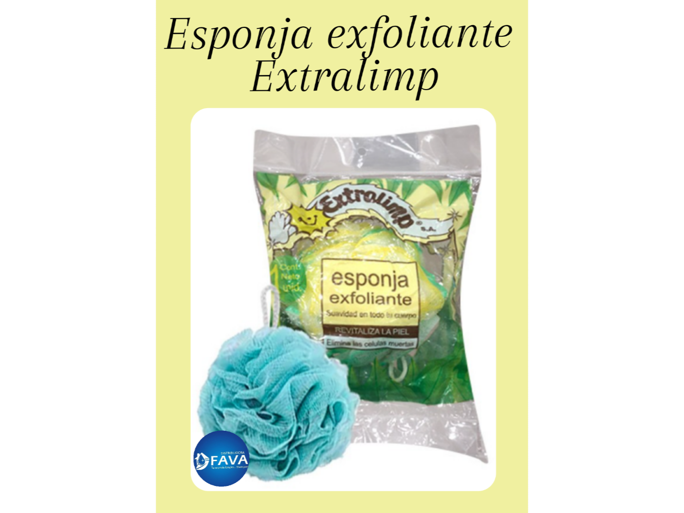 456-Esponja baño Tejida Exfoliante