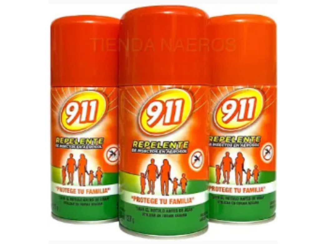 992-Repelente 911 aerosol 130gr
