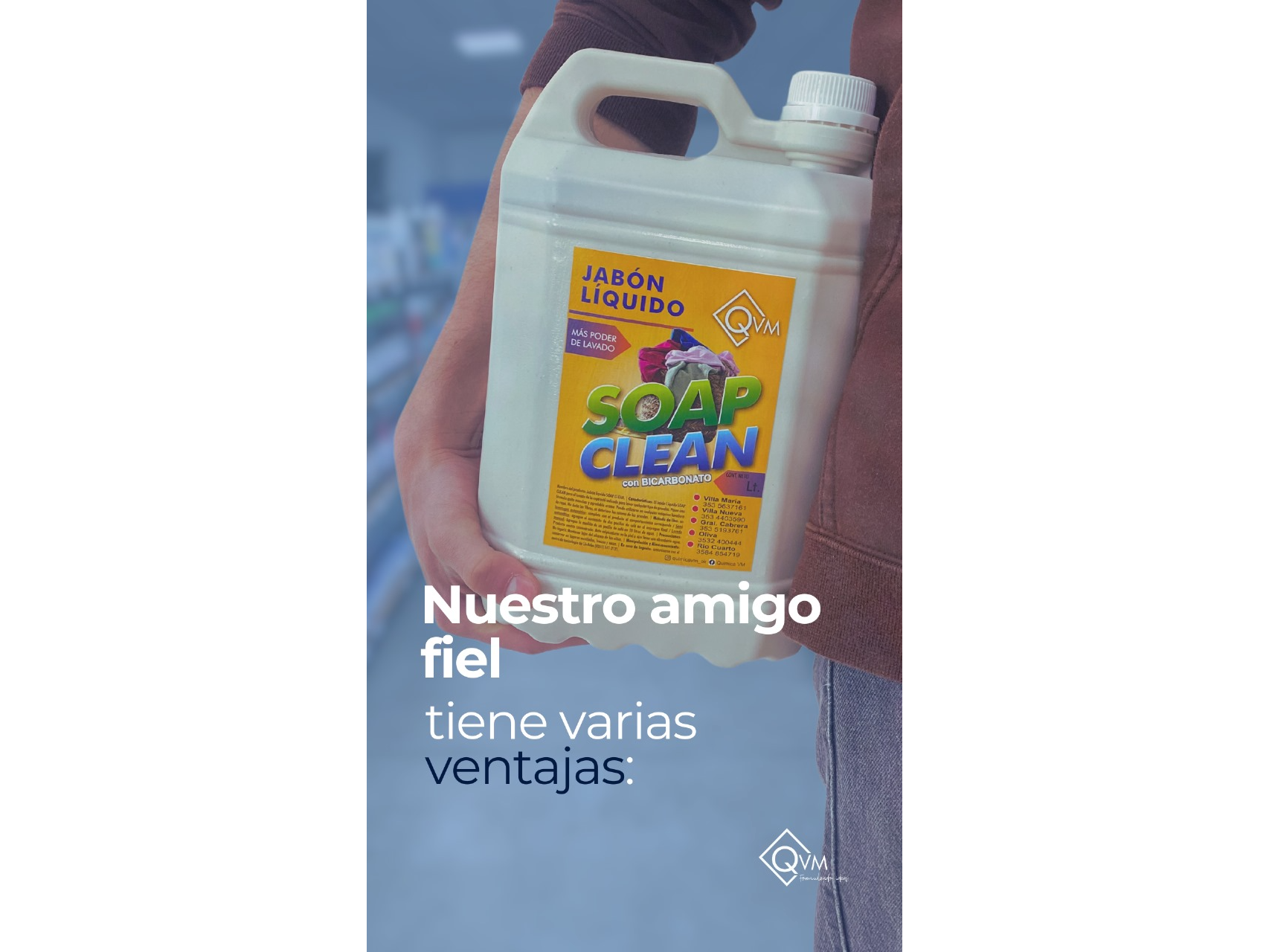 Jabon premium c/ bicarbonato x 5 Lts