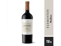 Vino tinto Malbec Elementos 750 ml