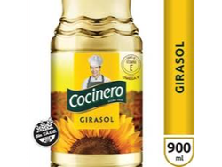 Aceite Girasol Cocinero Botella 900 ml