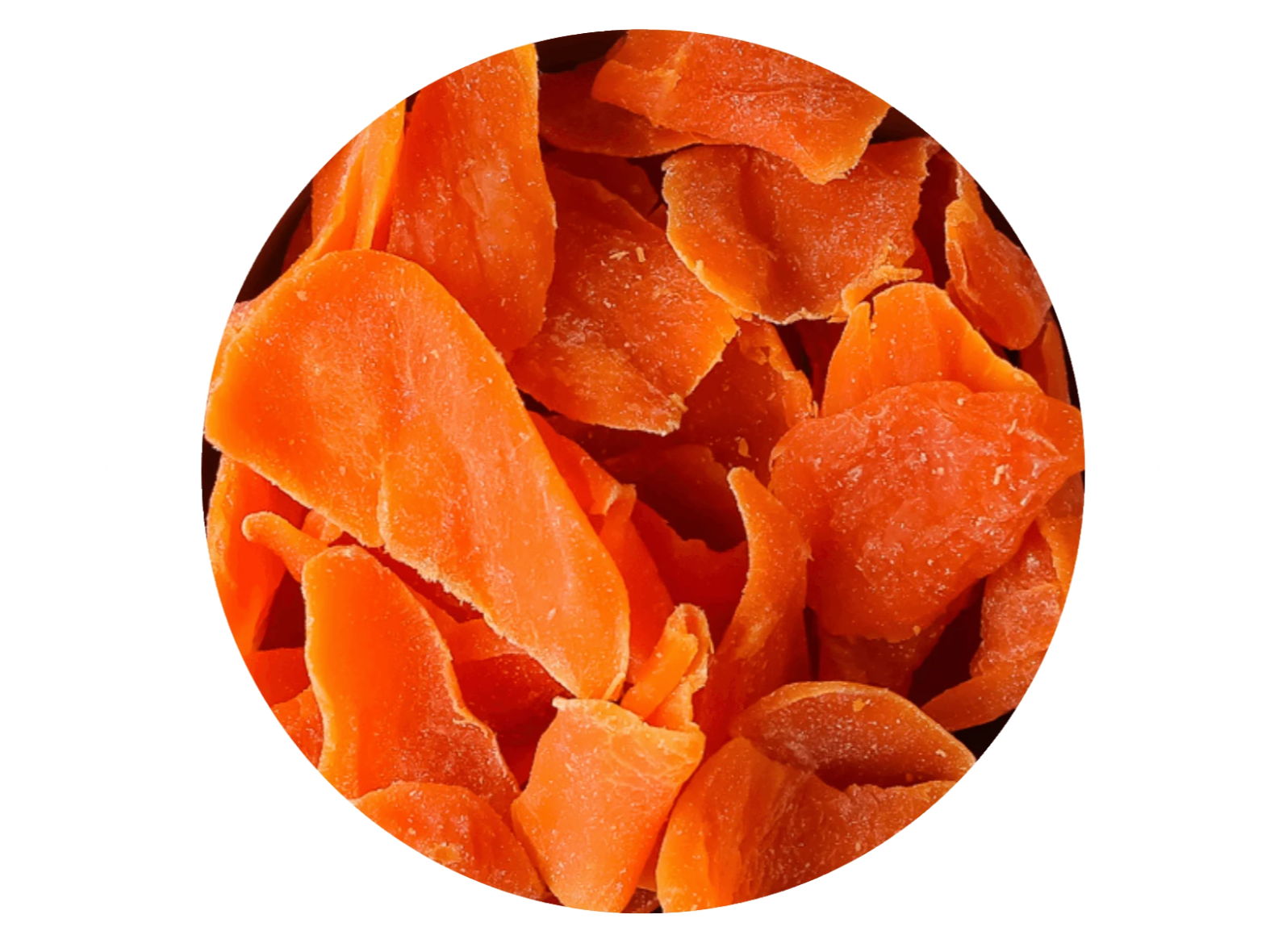 Mango en rodaja