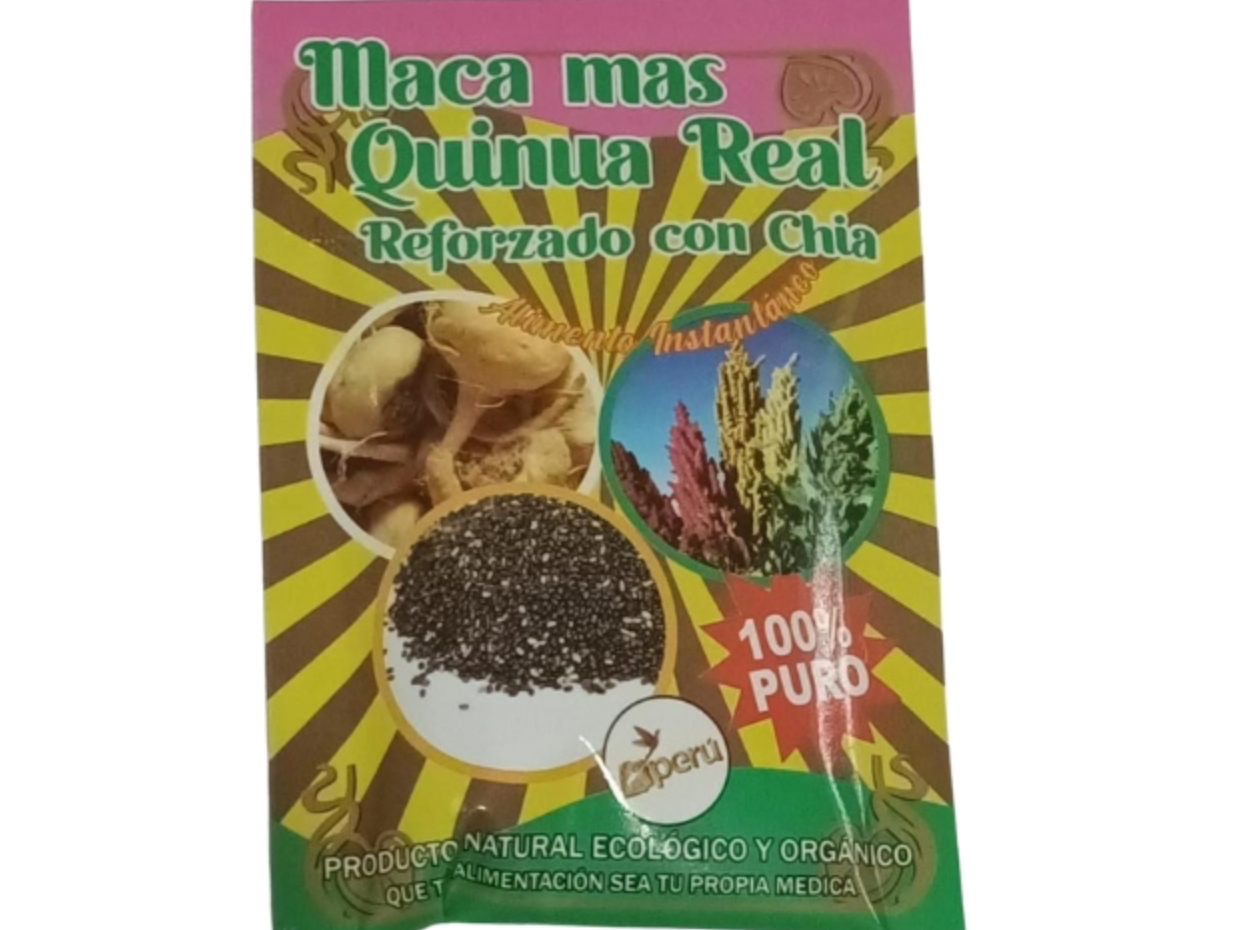 MACA + QUINOA REAL CON CHIA
