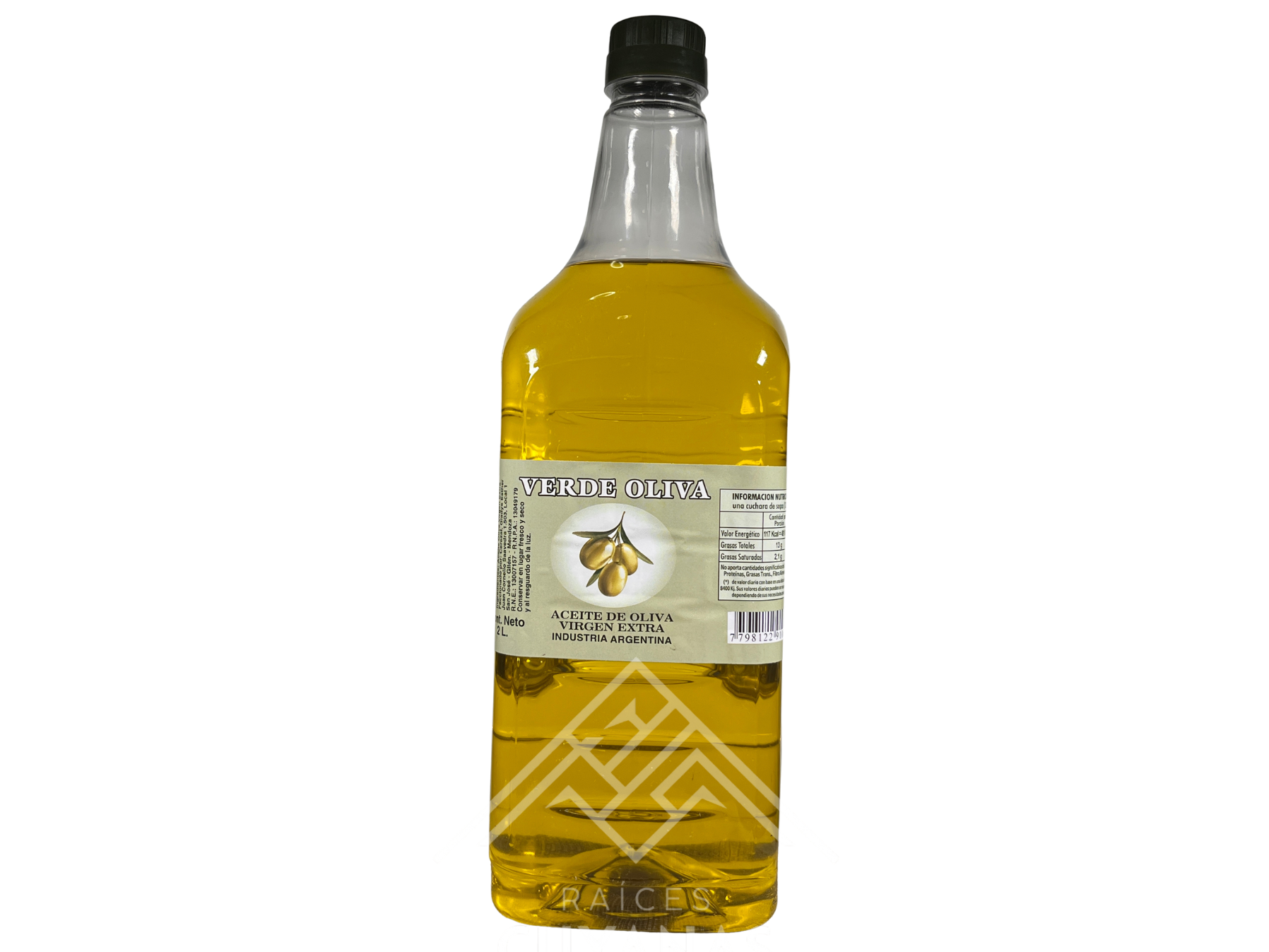 Aceite De Oliva Vir Ex verde oliva 2L