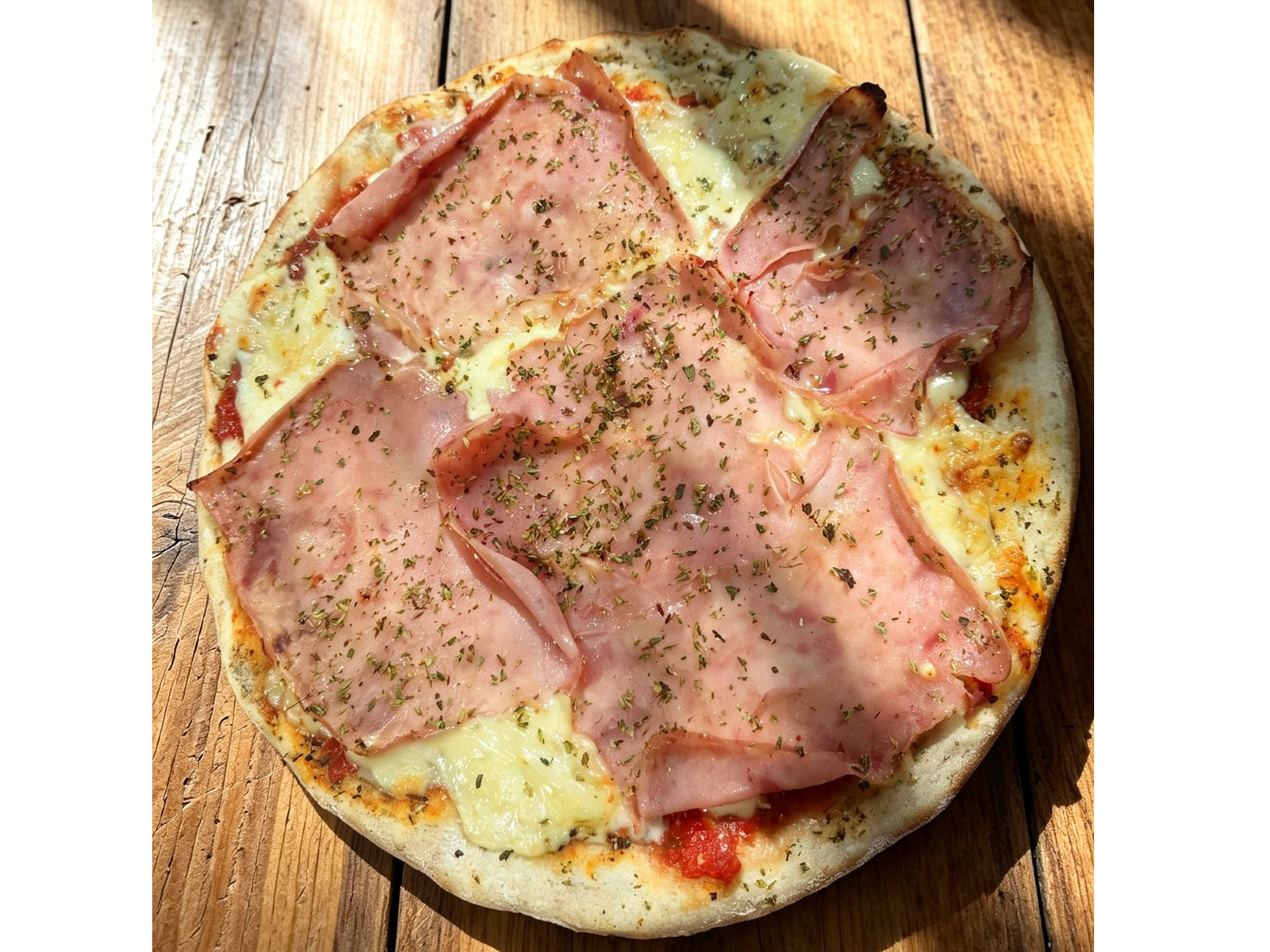 04 - SORRENTINA | Muzzarella, salsa y jamón