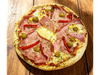 03 - ESPECIAL | Muzzarella, salsa, aceitunas y jamón