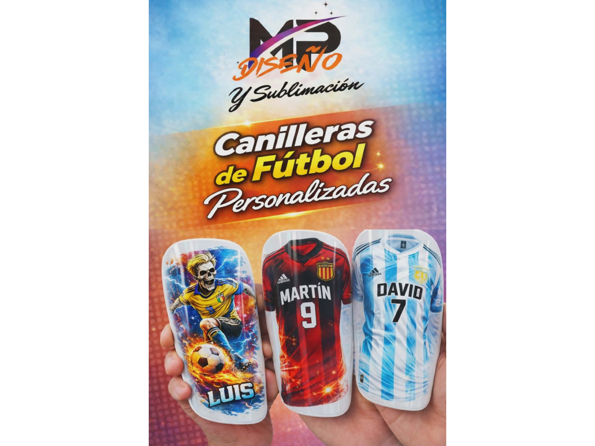 Canilleras de Futbol PVC de alto impacto