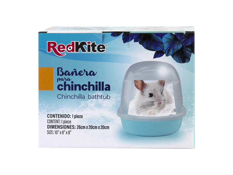 FL8898 BAÑERA P/CHINCHILLA C/PUERTA