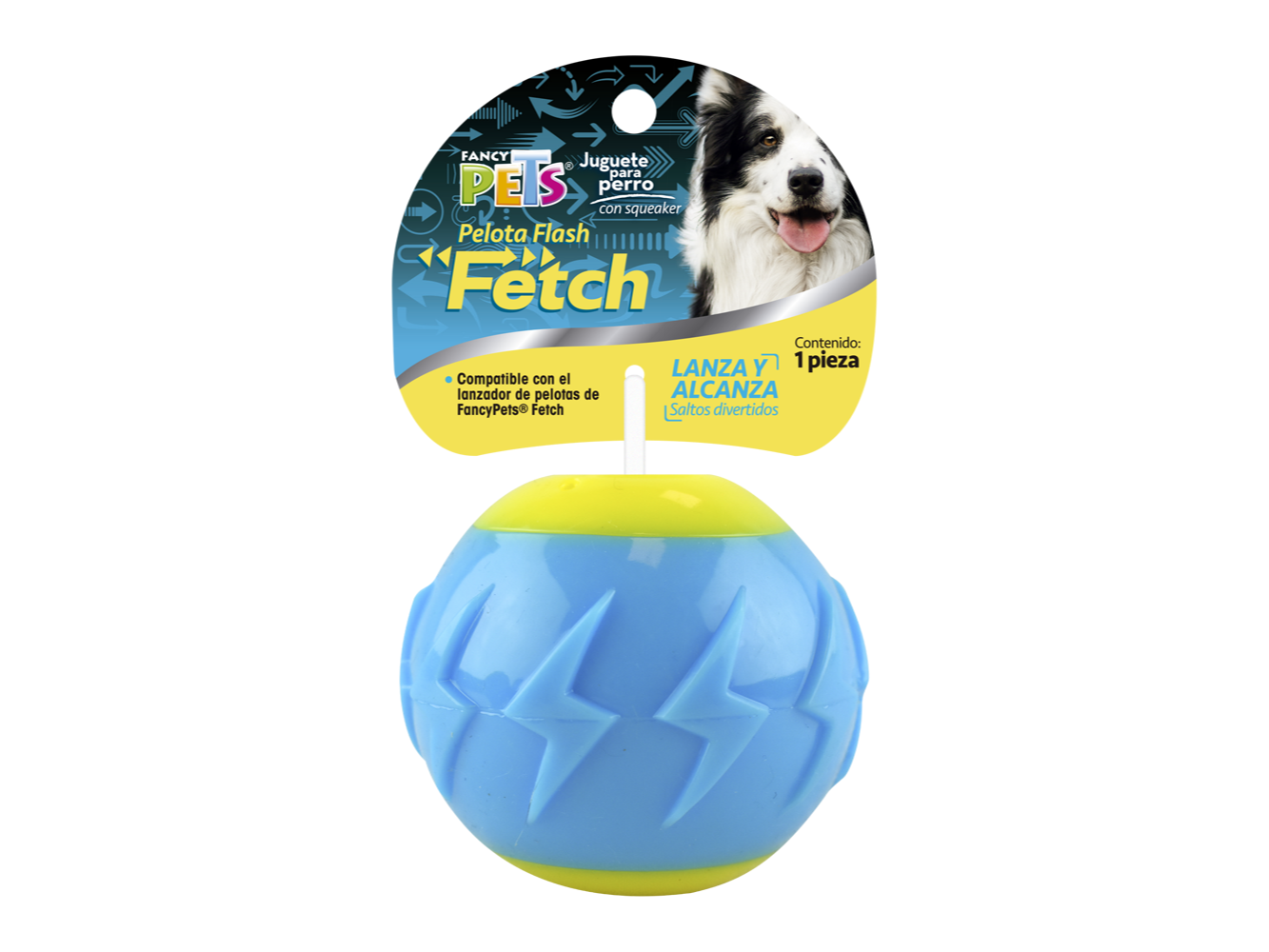 FL9435 PELOTA FLASH C/SONIDO FETCH