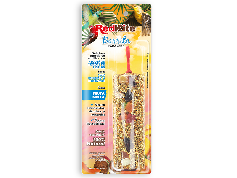 FL4048 REDKITE BARRITA DE FRUTAS P/AVE 1 PZA