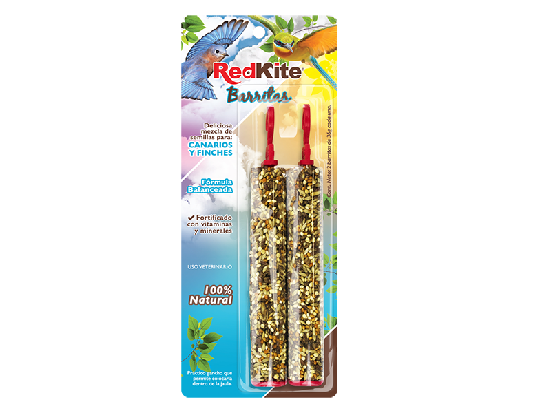 FL4032 BARRITA DE SEMILLAS P/CANARIOS Y FINCHES - 2 PZ