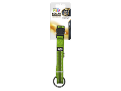 FL8722 COLLAR MED C/ ULTRA GRIP C/ BANDAS REFLEJANTES VERDE
