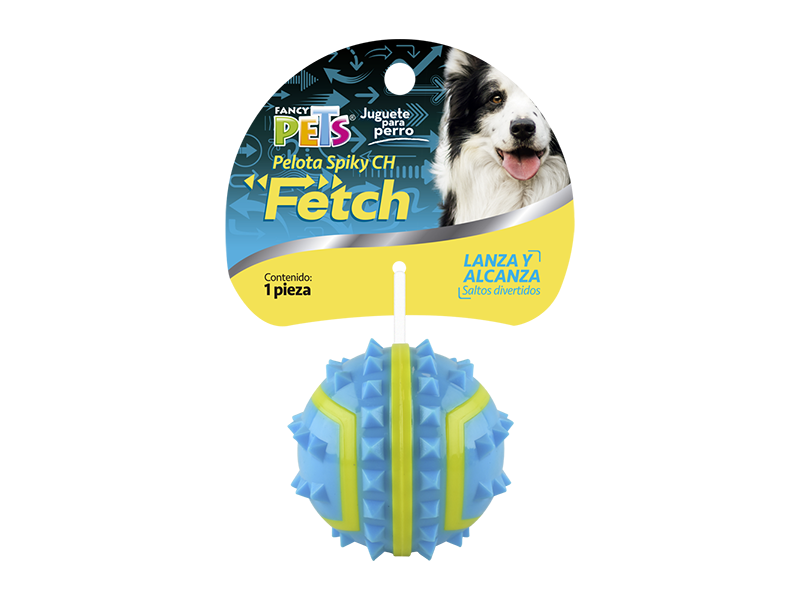 FL9436 PELOTA SPIKY FETCH CHICA