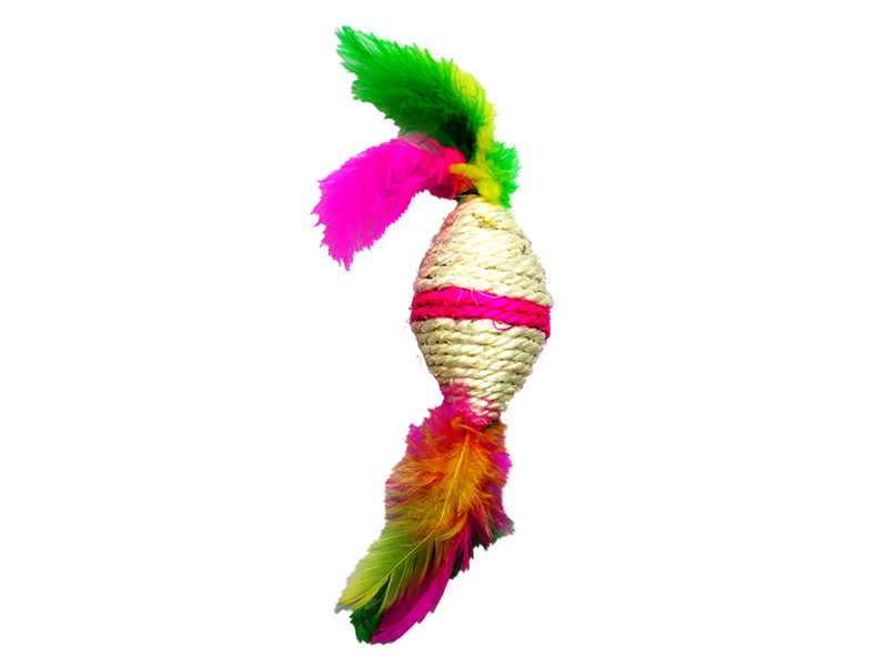 FL8743 JUGUETE CARAMELO C/PLUMAS