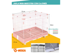 DT-001 JAULA PARA MASCOTAS