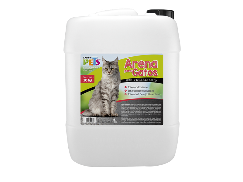 FL3932 ARENA P/GATO 10 KG GARRAFA