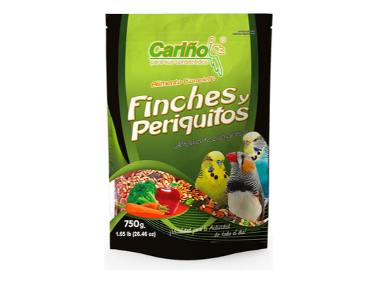CA14 ALIMENTO COMPLETO FINCHES Y PERIQUITOS 750G