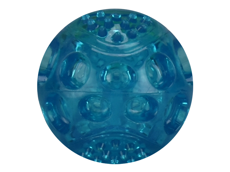 FL8755 JUGUETE PELOTA FLEXIBLE C/SONIDO CH 6.3 CM