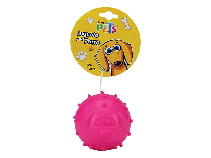 FL8504 PELOTA DE HULE 6.5 CMS FANCY PETS